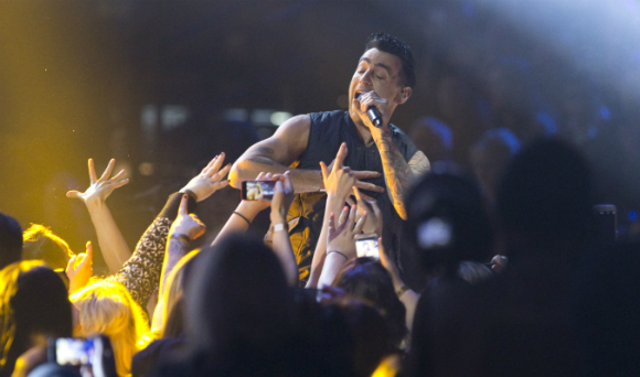 Hedley frontman and JUNOs host Jacob Hoggard. (photo via much.ca)