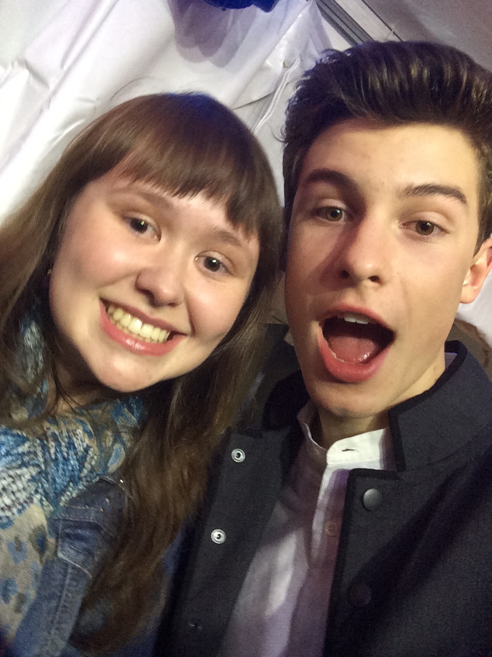 Performer and nominee Shawn Mendes.