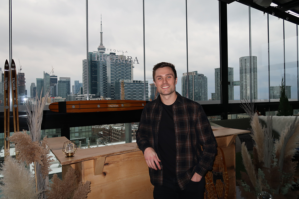 Country artist Griffen Palmer in Toronto