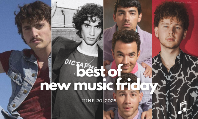 Benson Boone, sombr, Jonas Brothers, and Francesco Yates