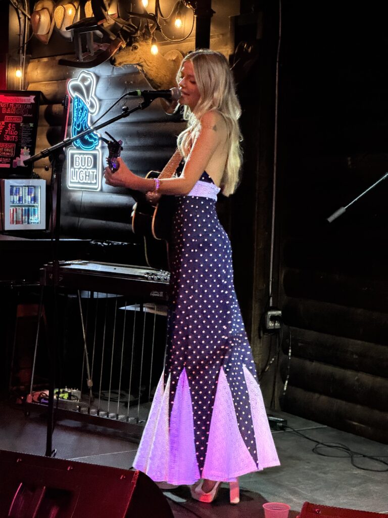 Carter Faith performing in Toronto on Aug. 11, 2025